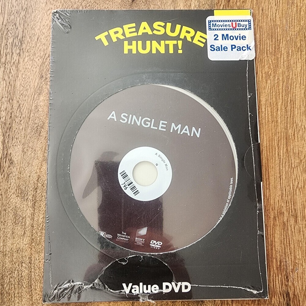 Treasure Hunt Value DVD 2 Movie Pack A Single Man Hitler's Britain WWII Doc